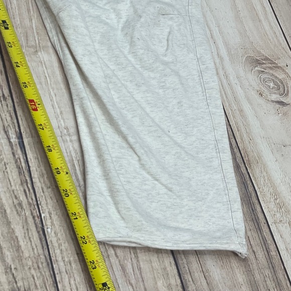 Free Movement Oversized Jumpsuit Romper Oatmeal Harem Cropped Yoga Loungewear S - Picture 6 of 7